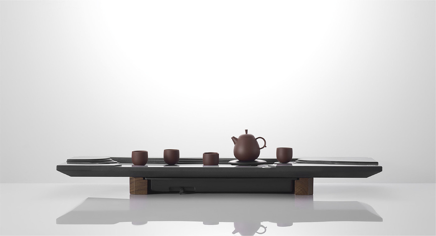 Black gold stone integrated molding，Zhe pin home，Wet tea tray，Original product design，