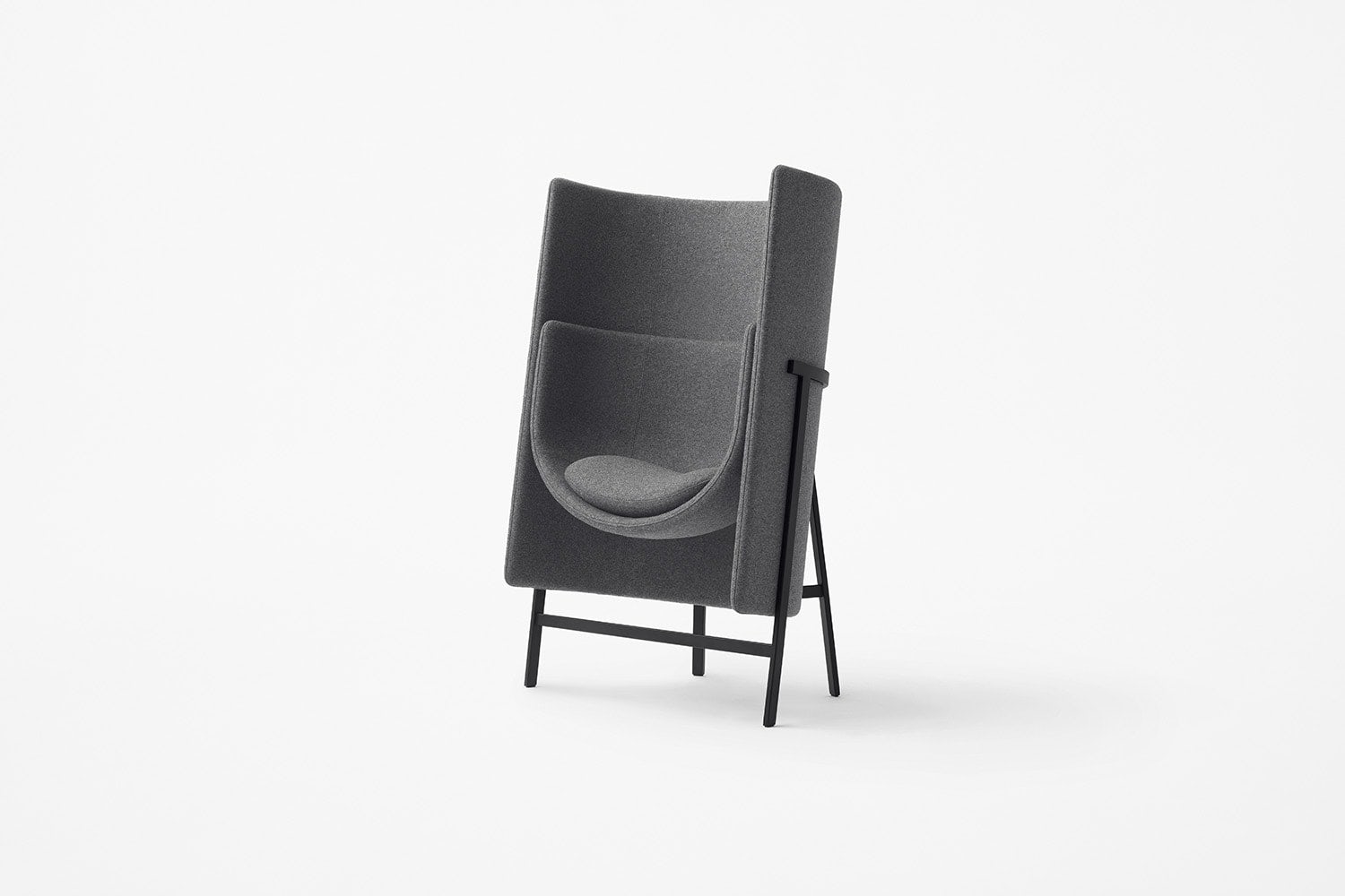 chair，Armchair，office，hotel，compact，black，