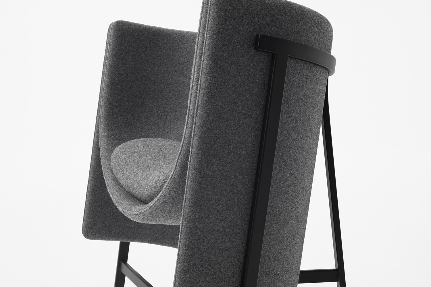 chair，Armchair，office，hotel，compact，black，