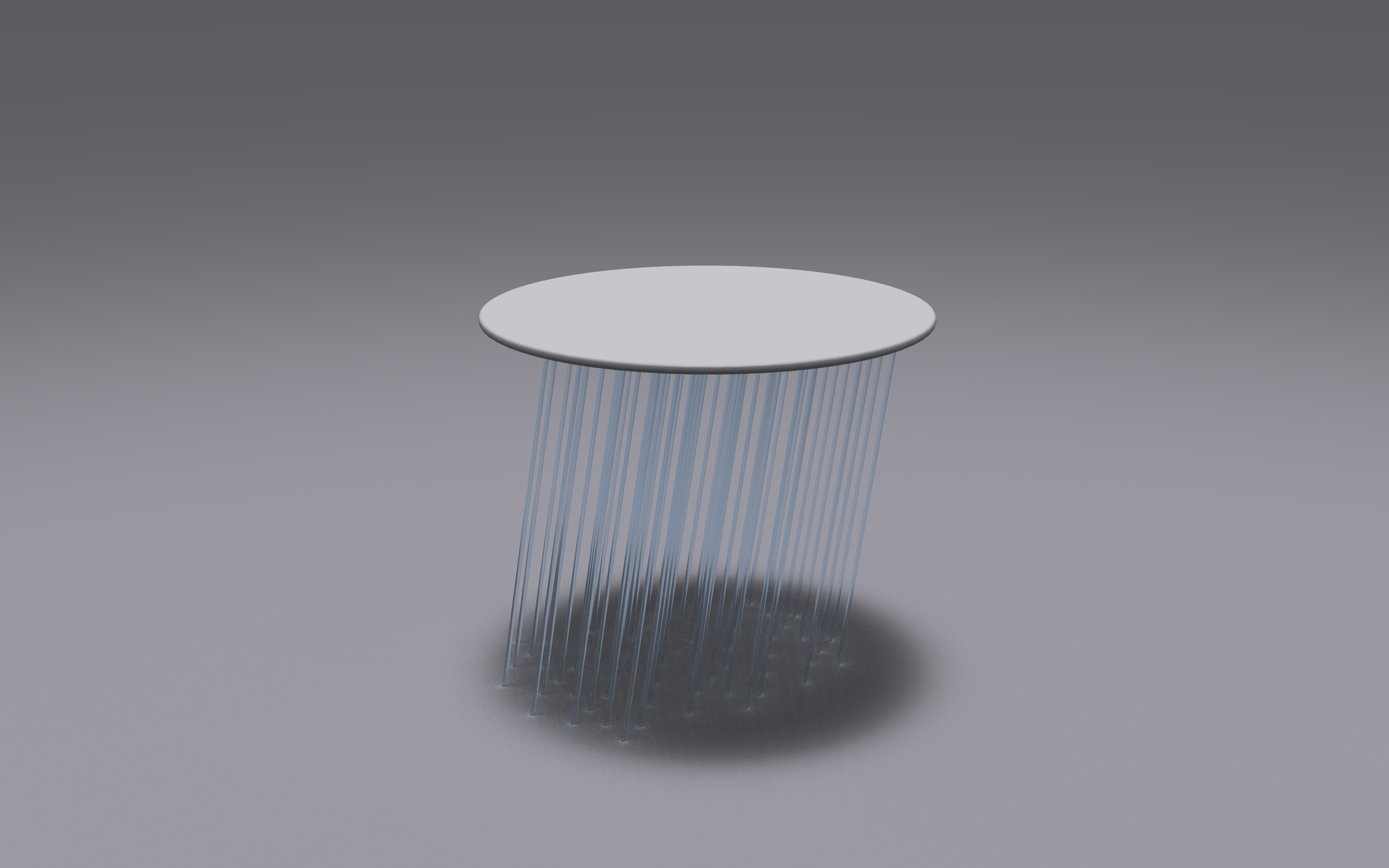 rain，Side table，tea table，furniture design ，Du Qinqin，