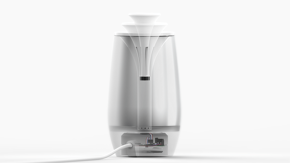 Humidifier，natural，indoor，white，