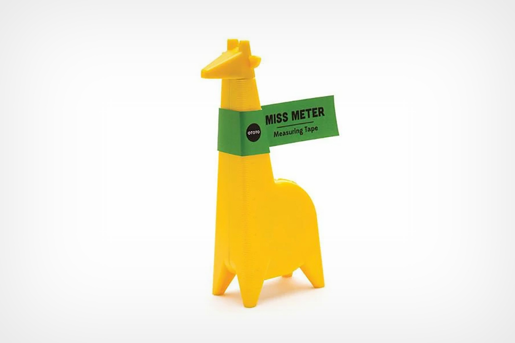 Tape measure，giraffe，creative ability，yellow，