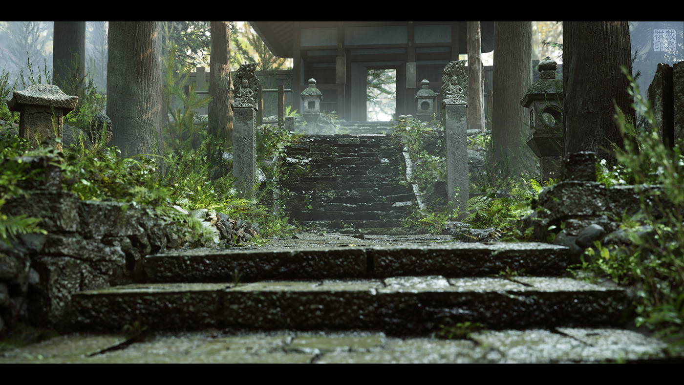 afterthemountainrainunrealenginerendering