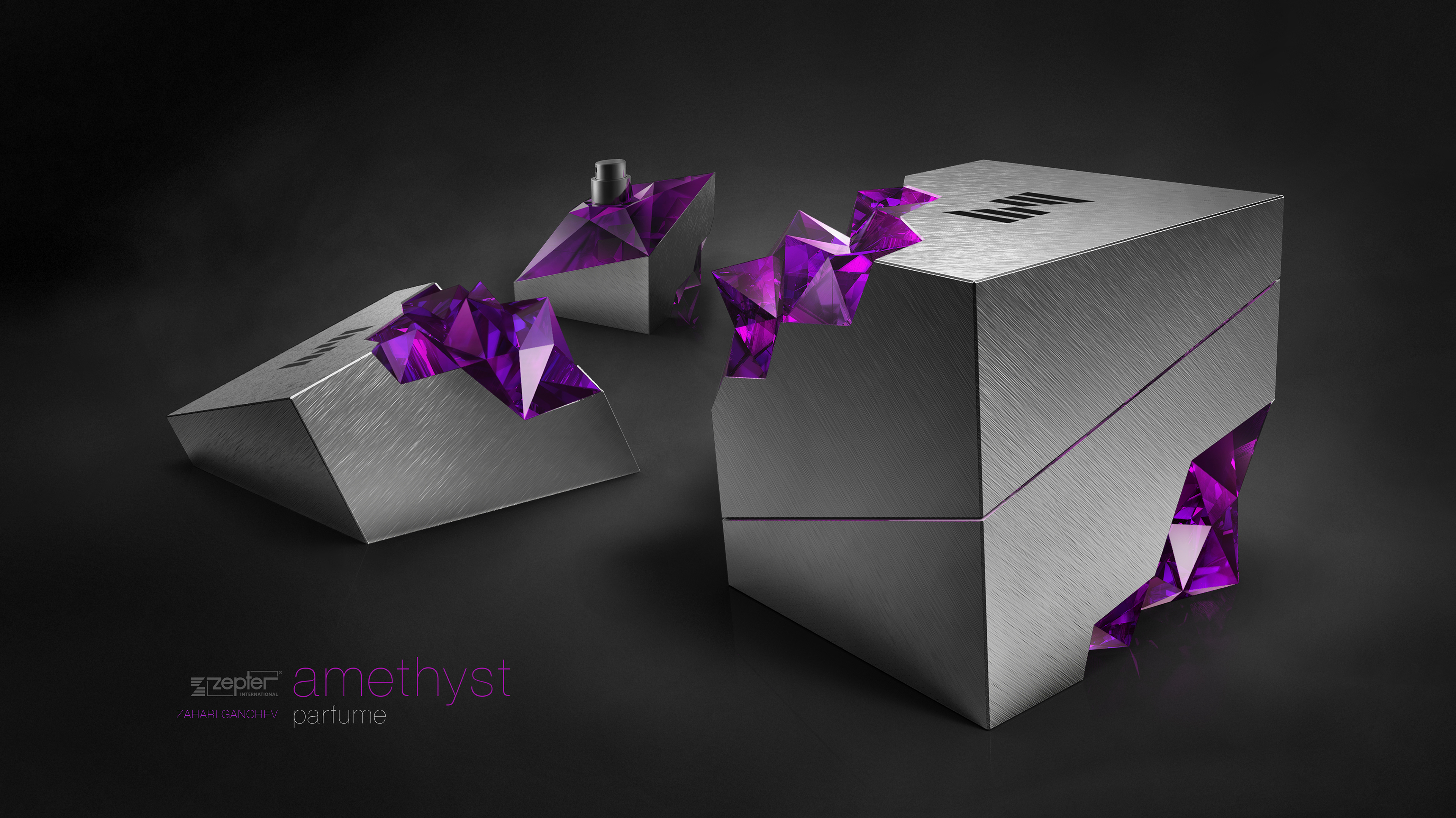 amethyst 包装造型设计