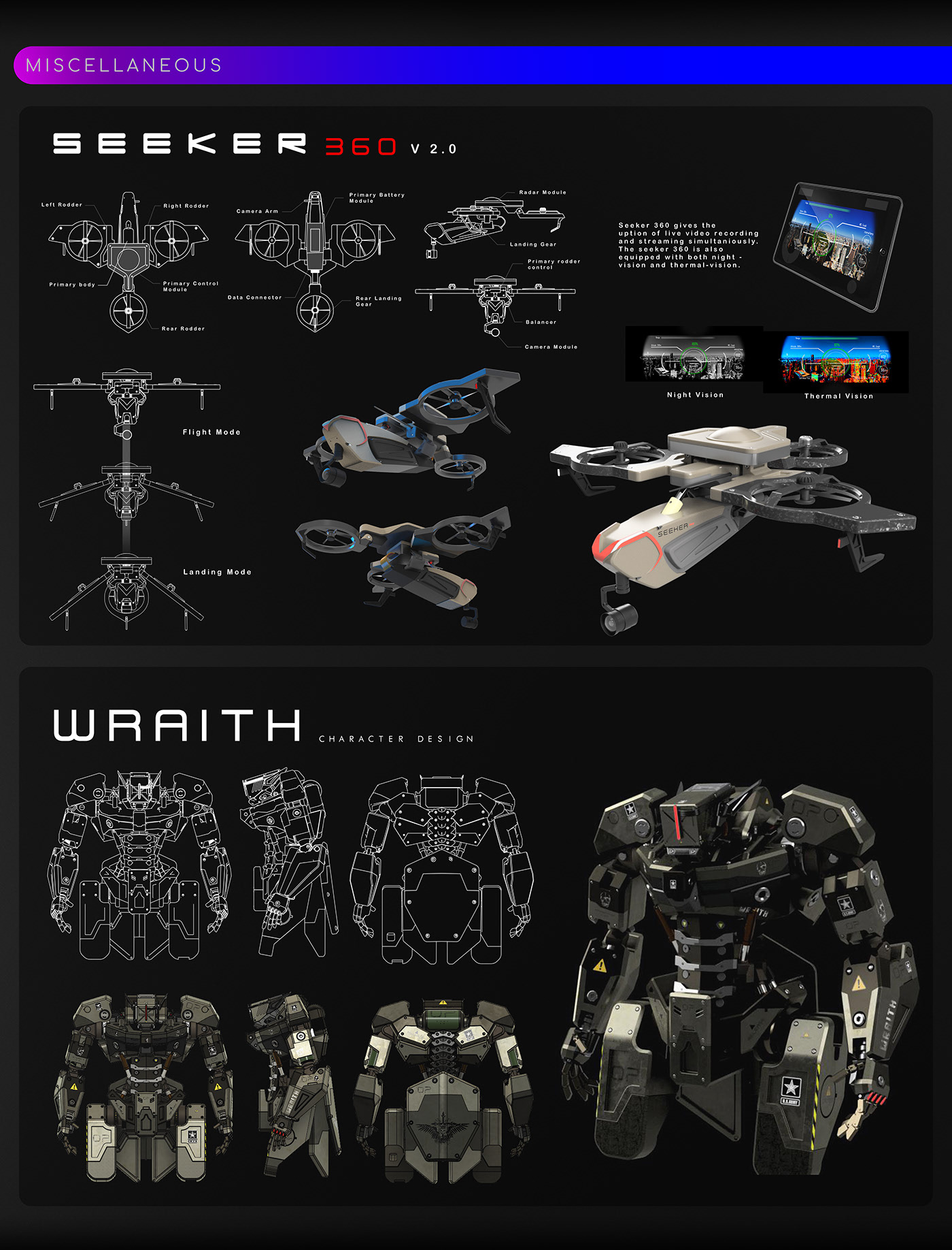 BAUGASM，industrial design，sample reels，science fiction，Exoskeleton，Scooter，Mechanical watch，