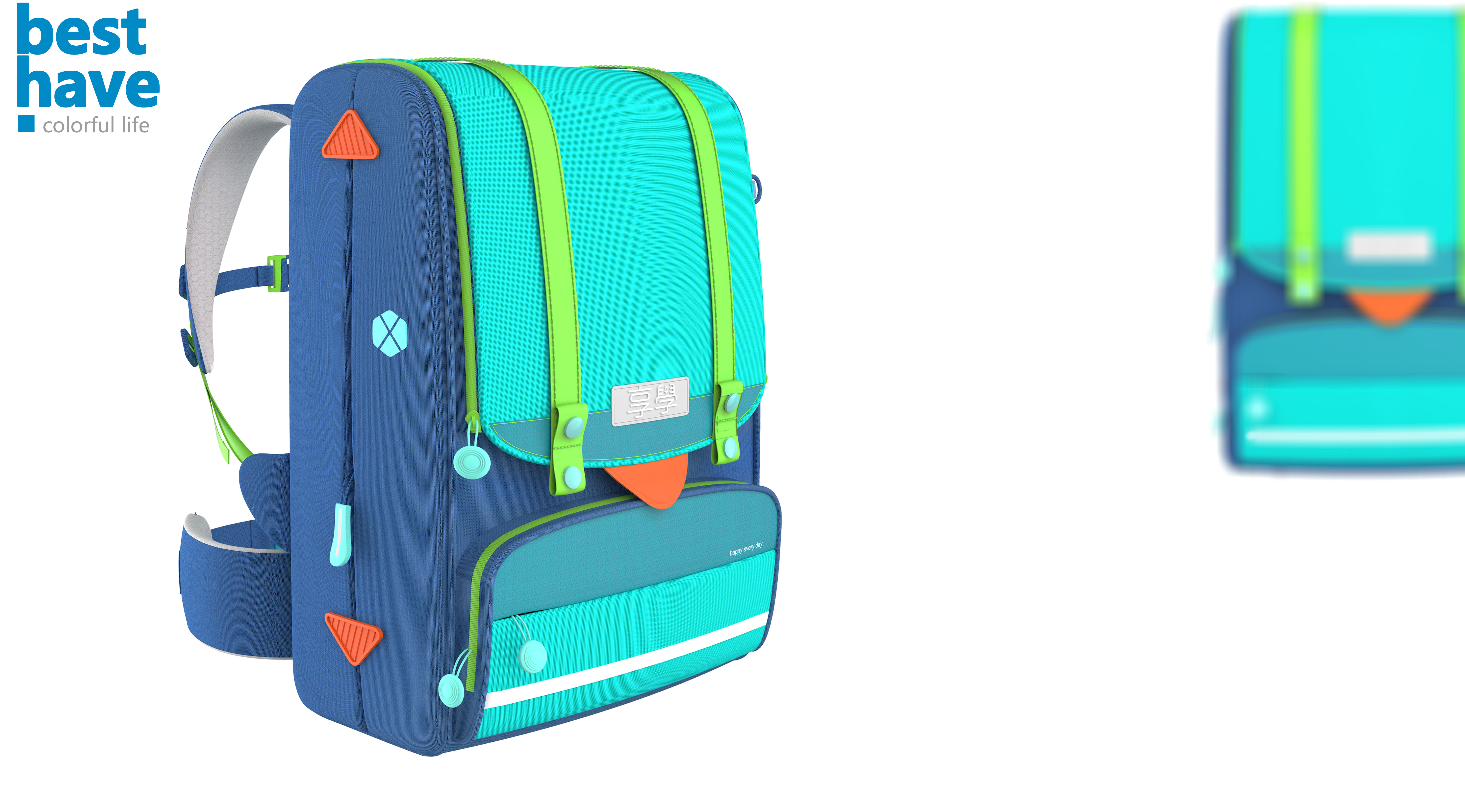 Children's schoolbag (Senior children of grades 4-6)，