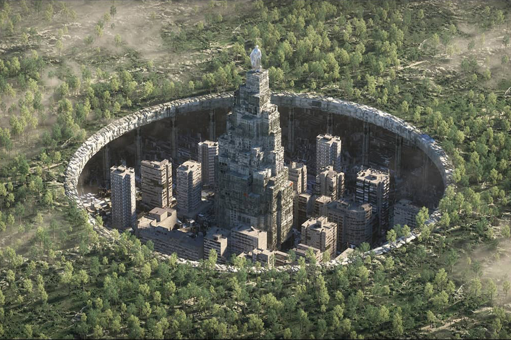 concept，Render，future，city，