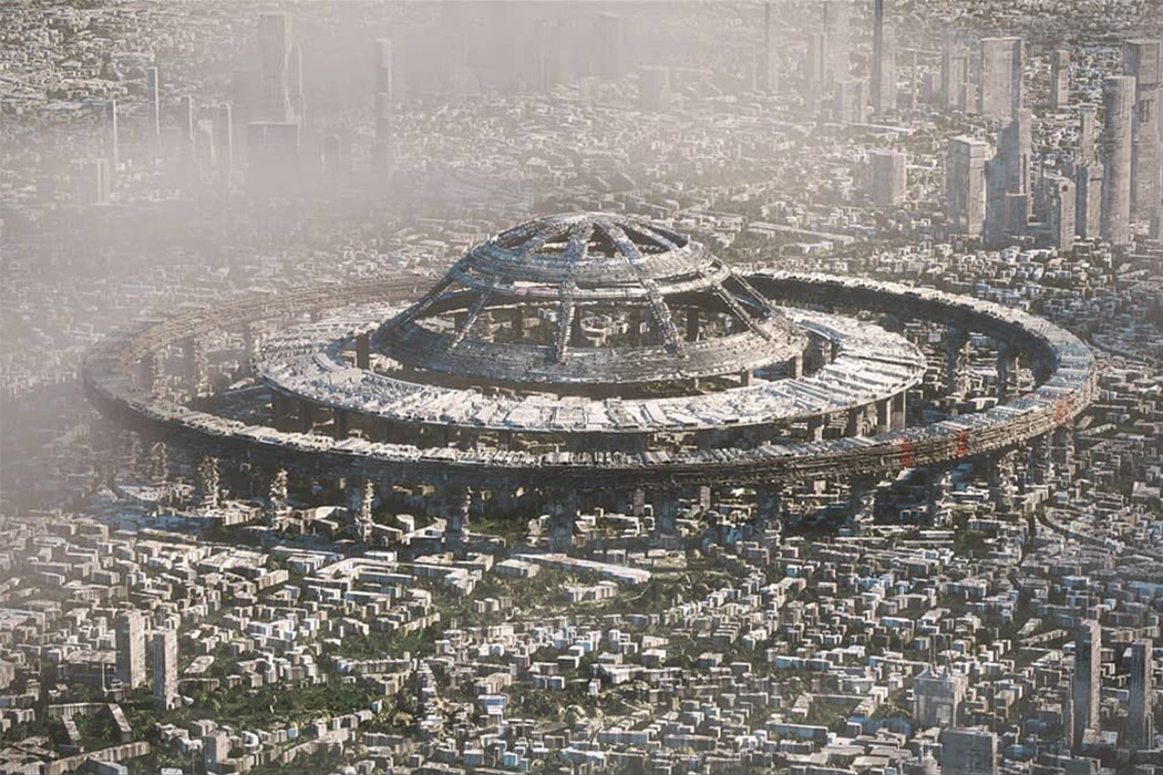 concept，Render，future，city，