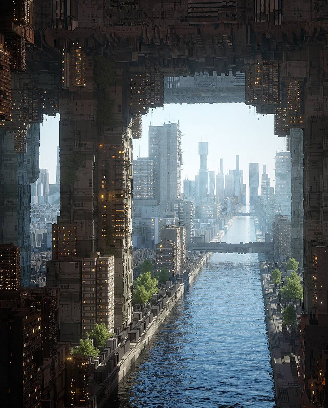 concept，Render，future，city，