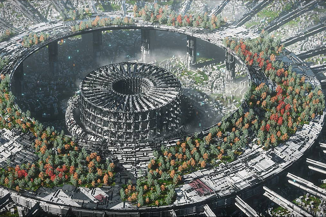concept，Render，future，city，