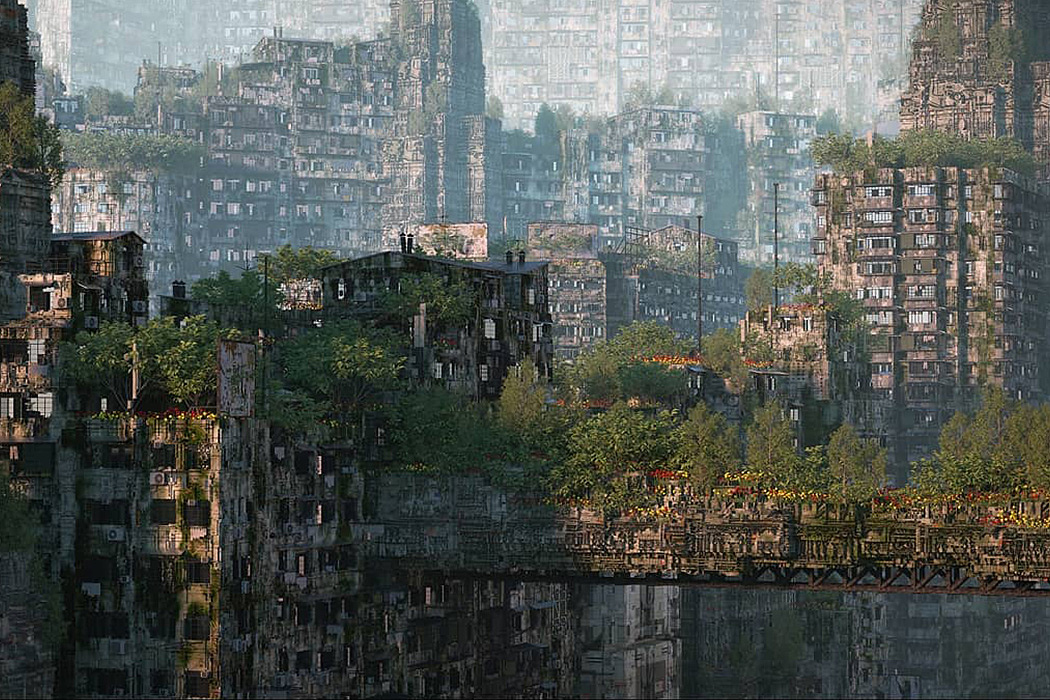 concept，Render，future，city，