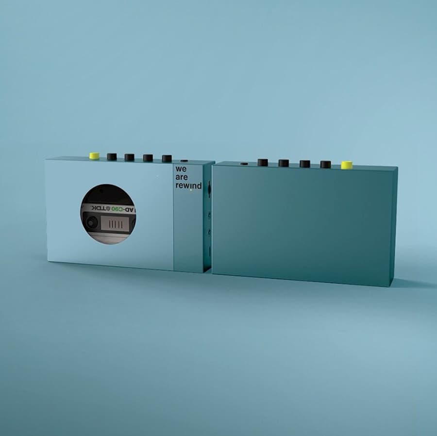 magnetic tape，player，Bluetooth，wireless，Nostalgia，