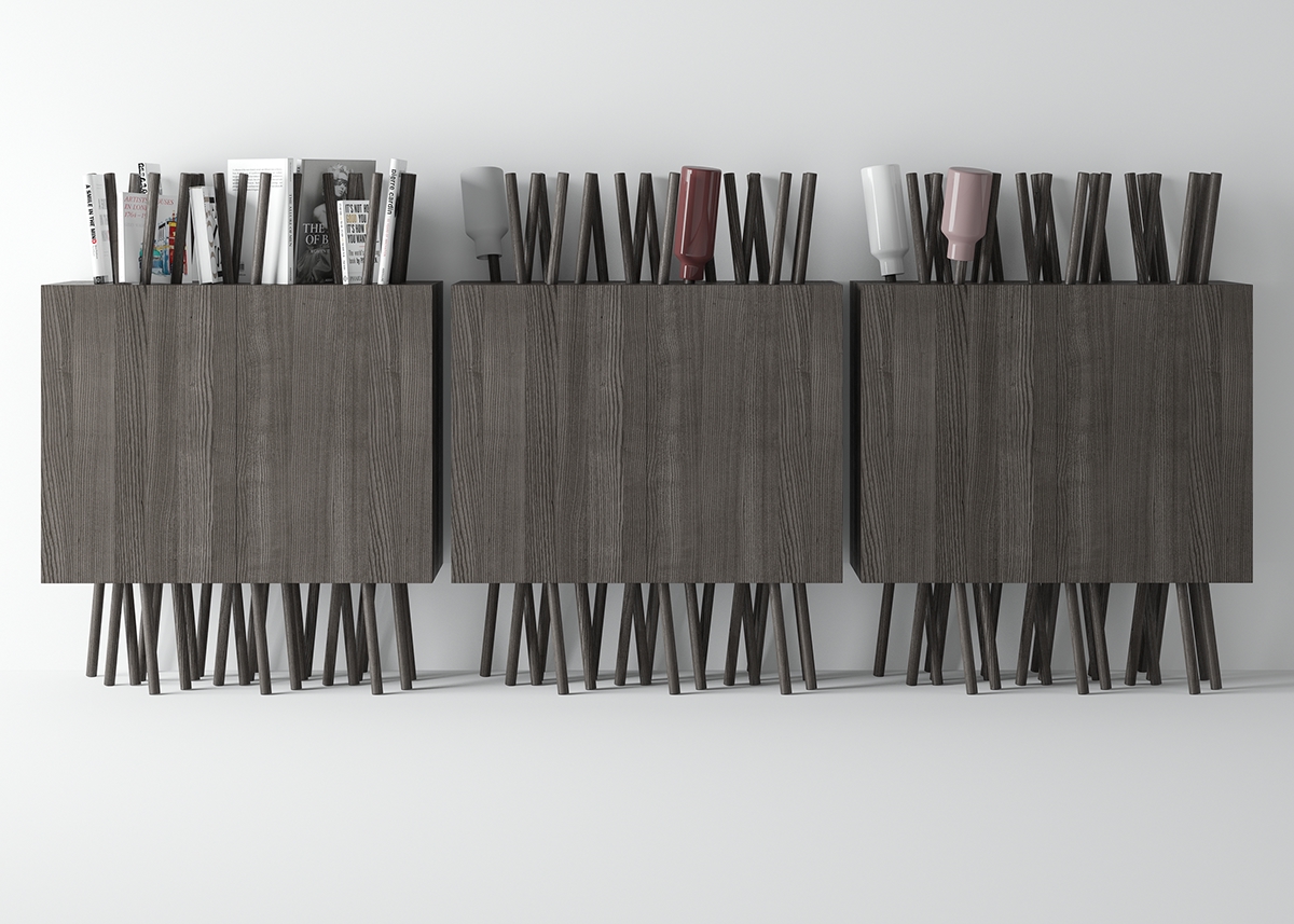 cabinet，concept，wooden ，furniture，