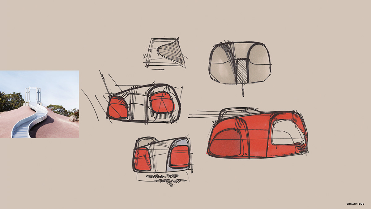 automobile，concept，Hand drawn，Sense of future，
