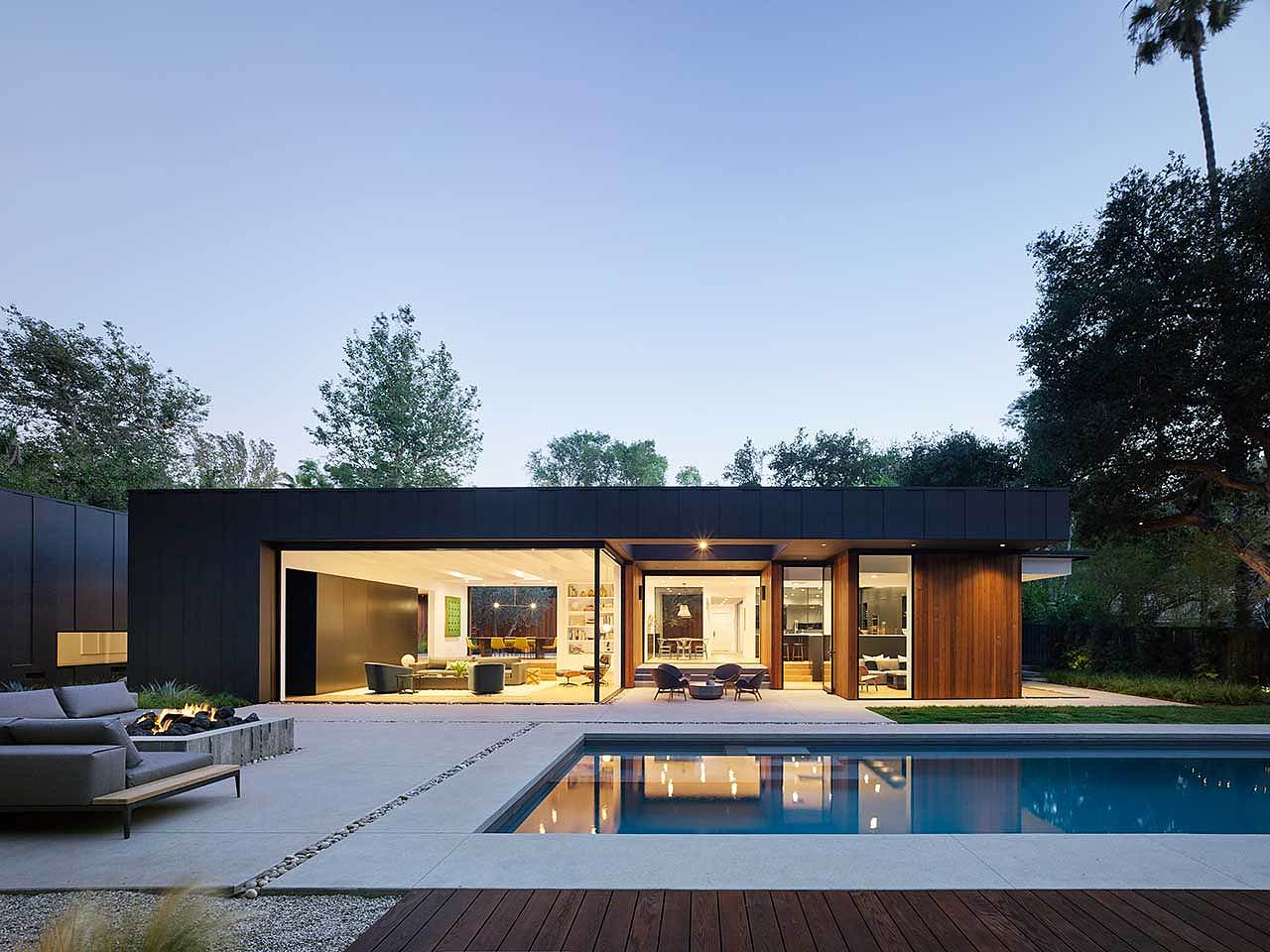 residence，Glass，monolayer，modern，Los Angeles，
