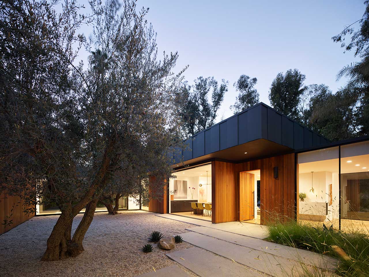 residence，Glass，monolayer，modern，Los Angeles，