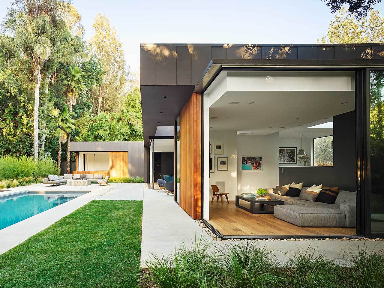 residence，Glass，monolayer，modern，Los Angeles，