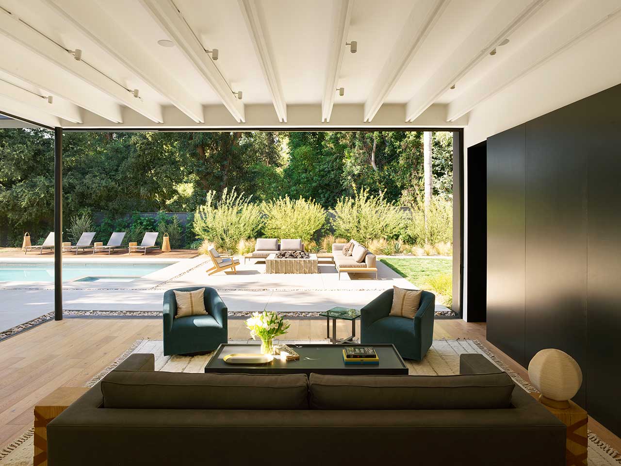 residence，Glass，monolayer，modern，Los Angeles，