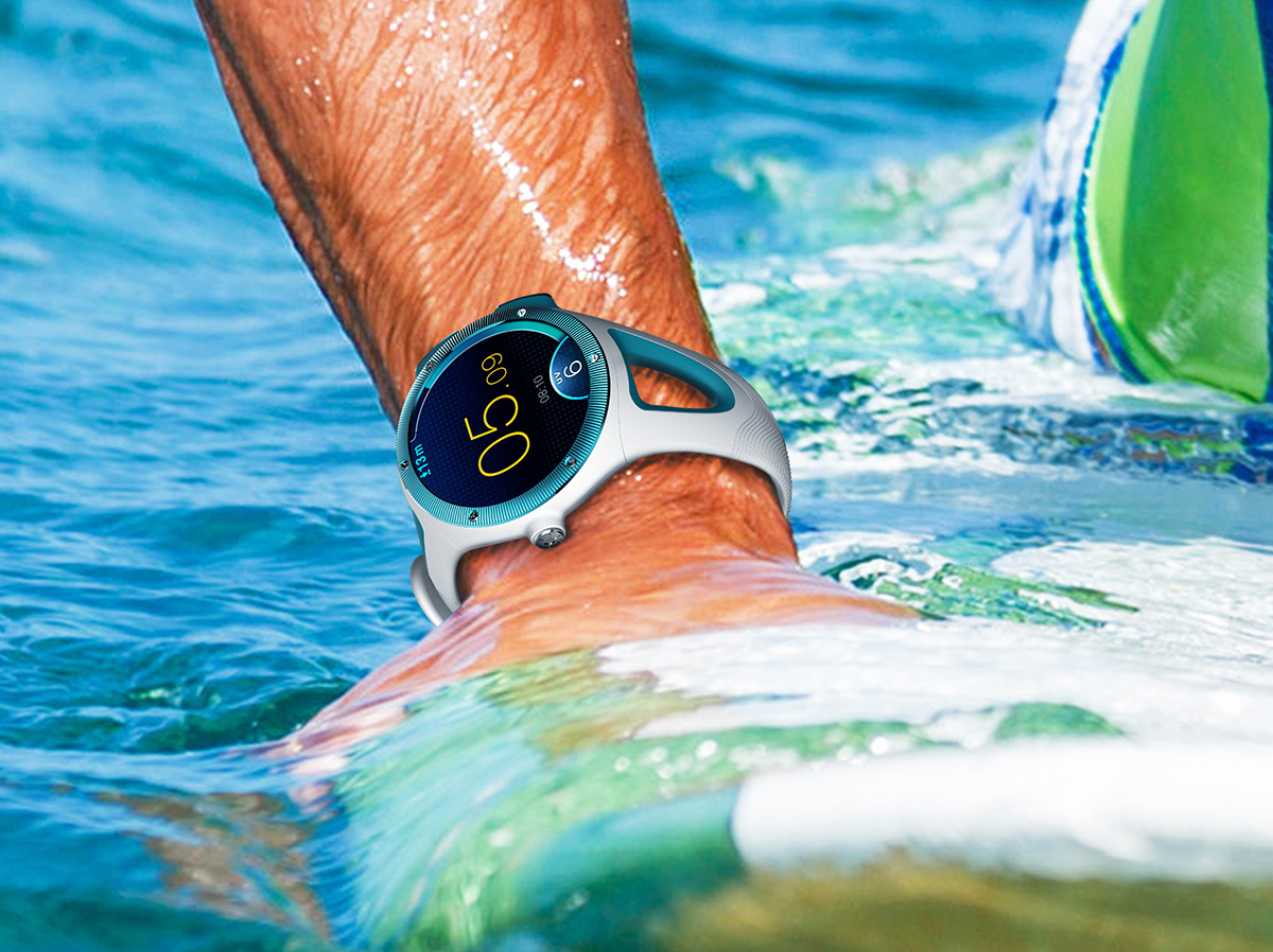 surfing，Wrist watch，gps，security，