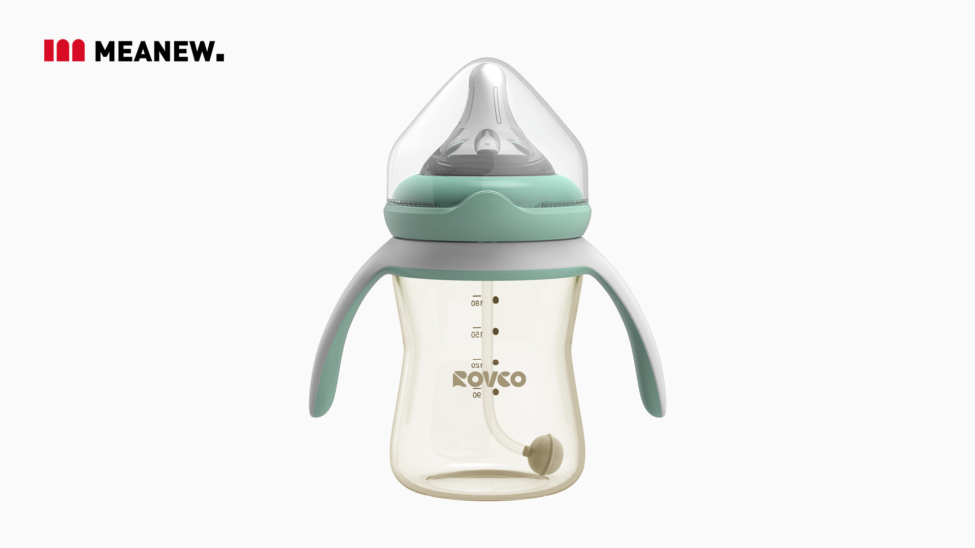 feeding bottle，Mother and baby，children，Mingrui industrial design，Meanew Design，