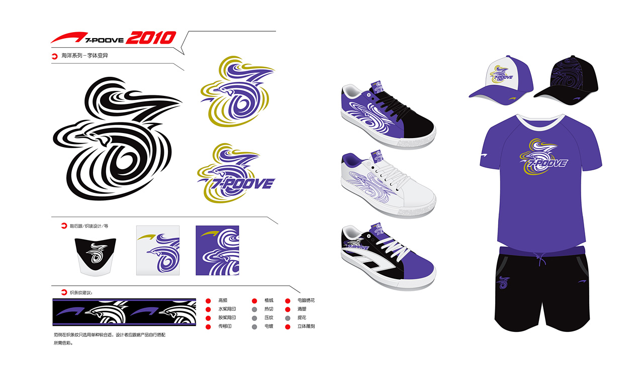 Qibohui，Sports brand，Youth Sports，Brand design，Live in design，Dis original design，