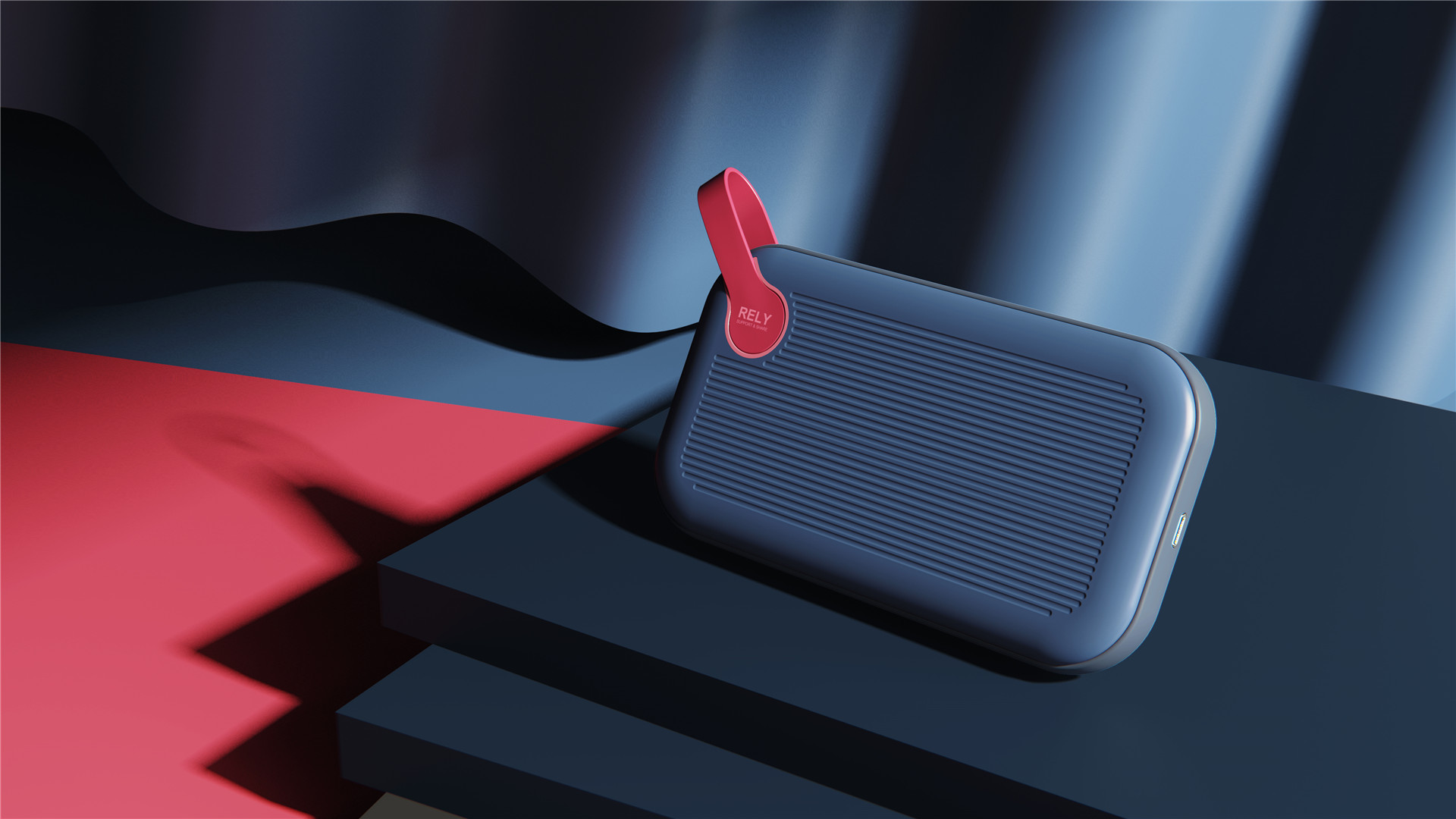 product design，industrial design，Wireless charging，Keyshot rendering，Undergraduate works collection，