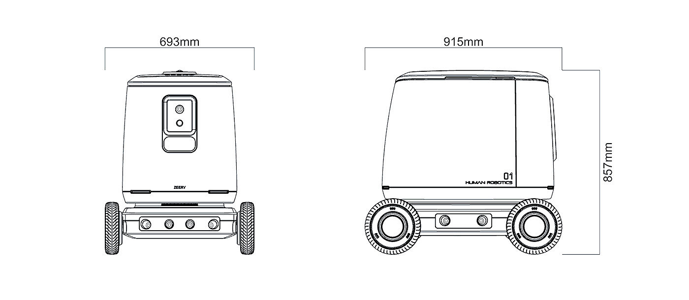 Delivery-Robot，Delivery robot，Digital intelligence，robot，