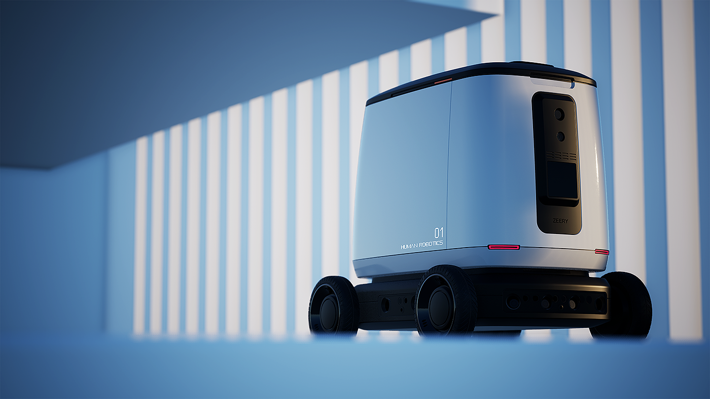 Delivery-Robot，Delivery robot，Digital intelligence，robot，