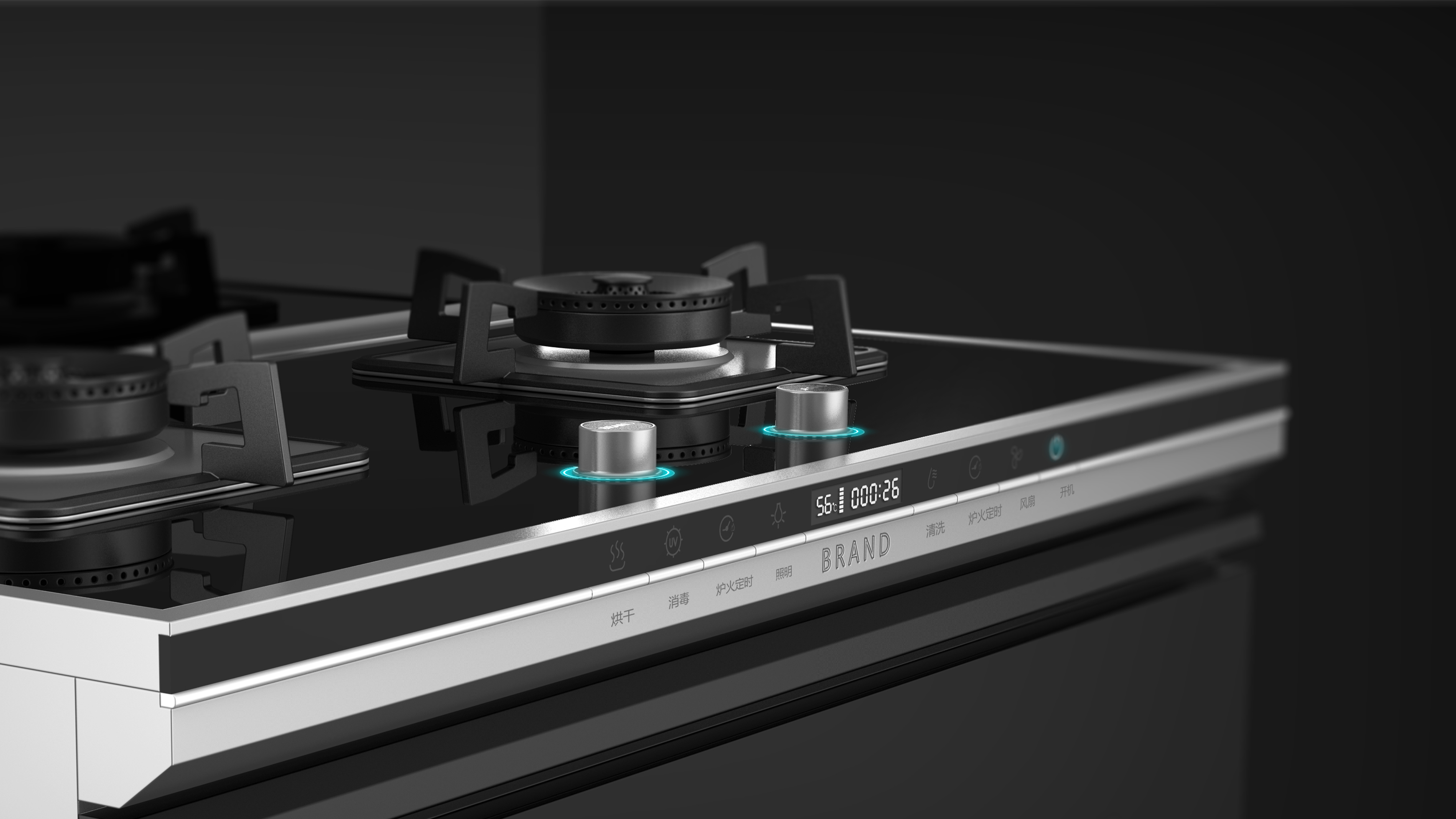 Integrated stove，Lampblack machine，Gas stove，