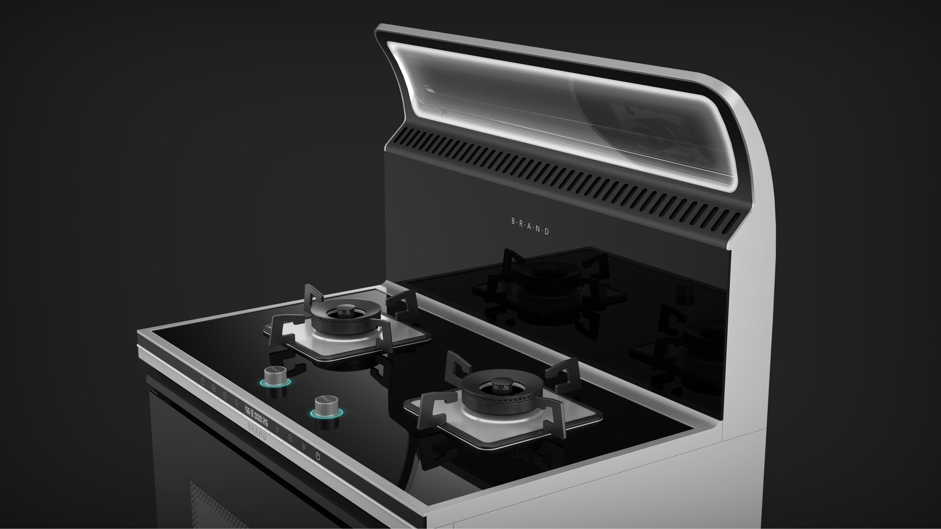 Integrated stove，Lampblack machine，Gas stove，