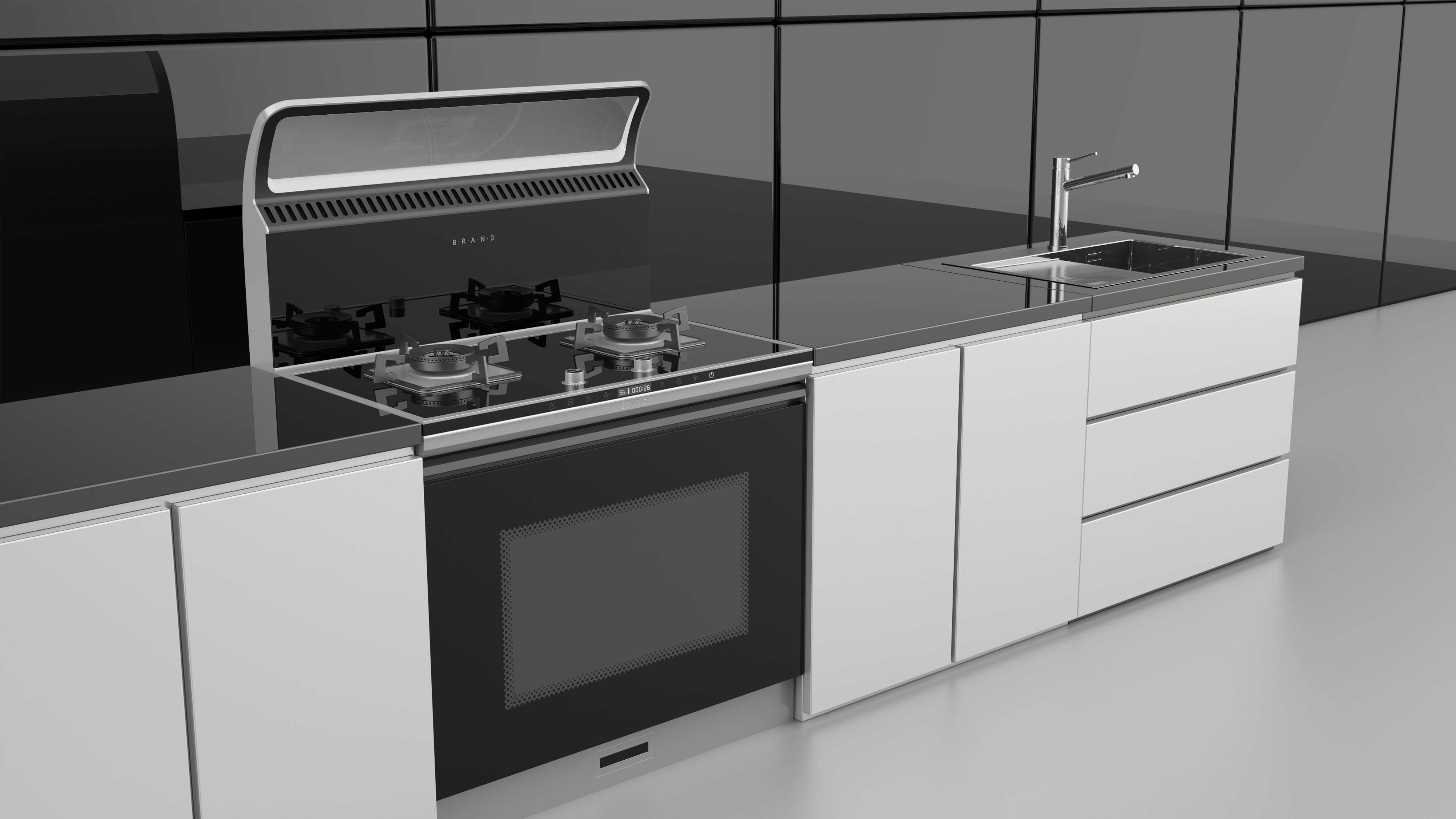 Integrated stove，Lampblack machine，Gas stove，