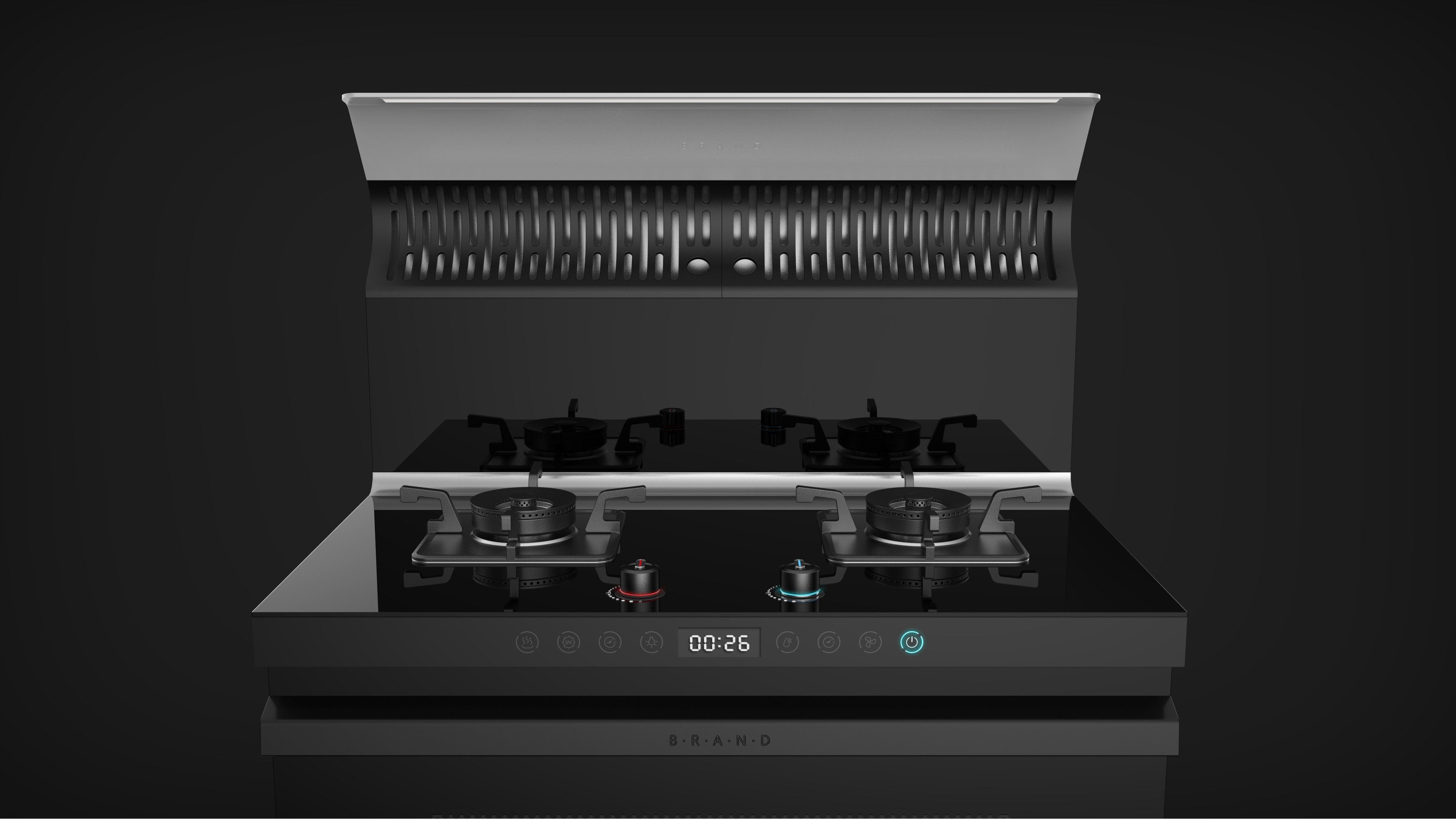 Integrated stove，Lampblack machine，