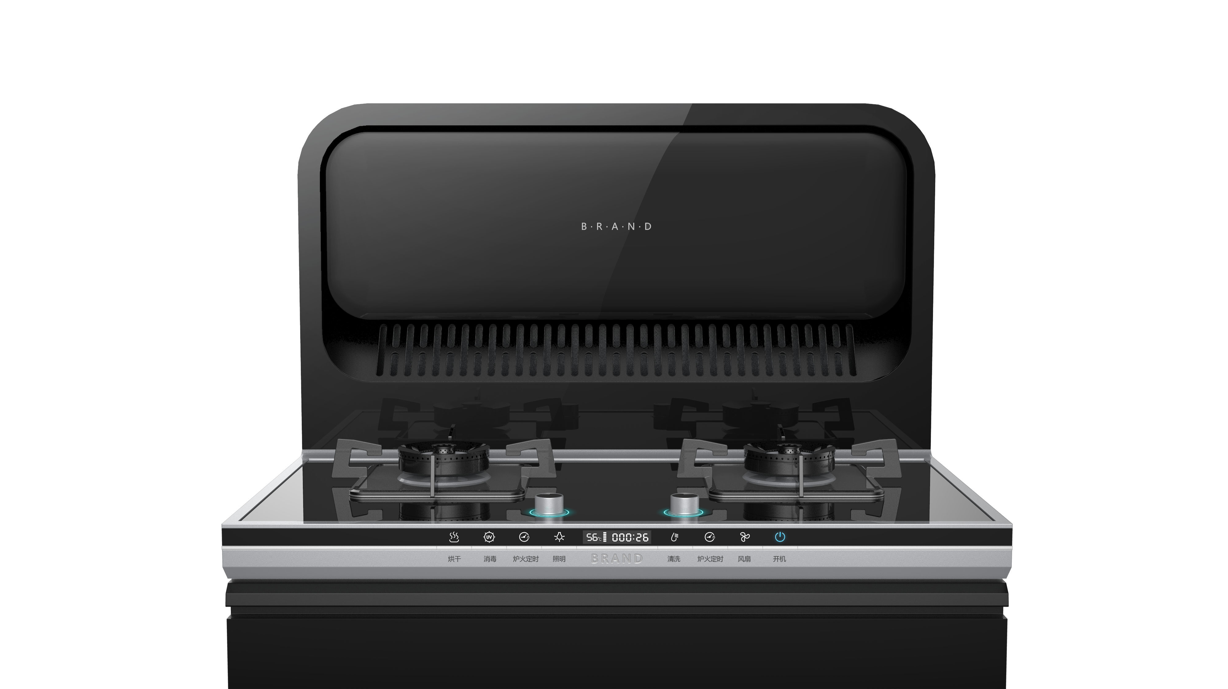 Integrated stove，Lampblack machine，