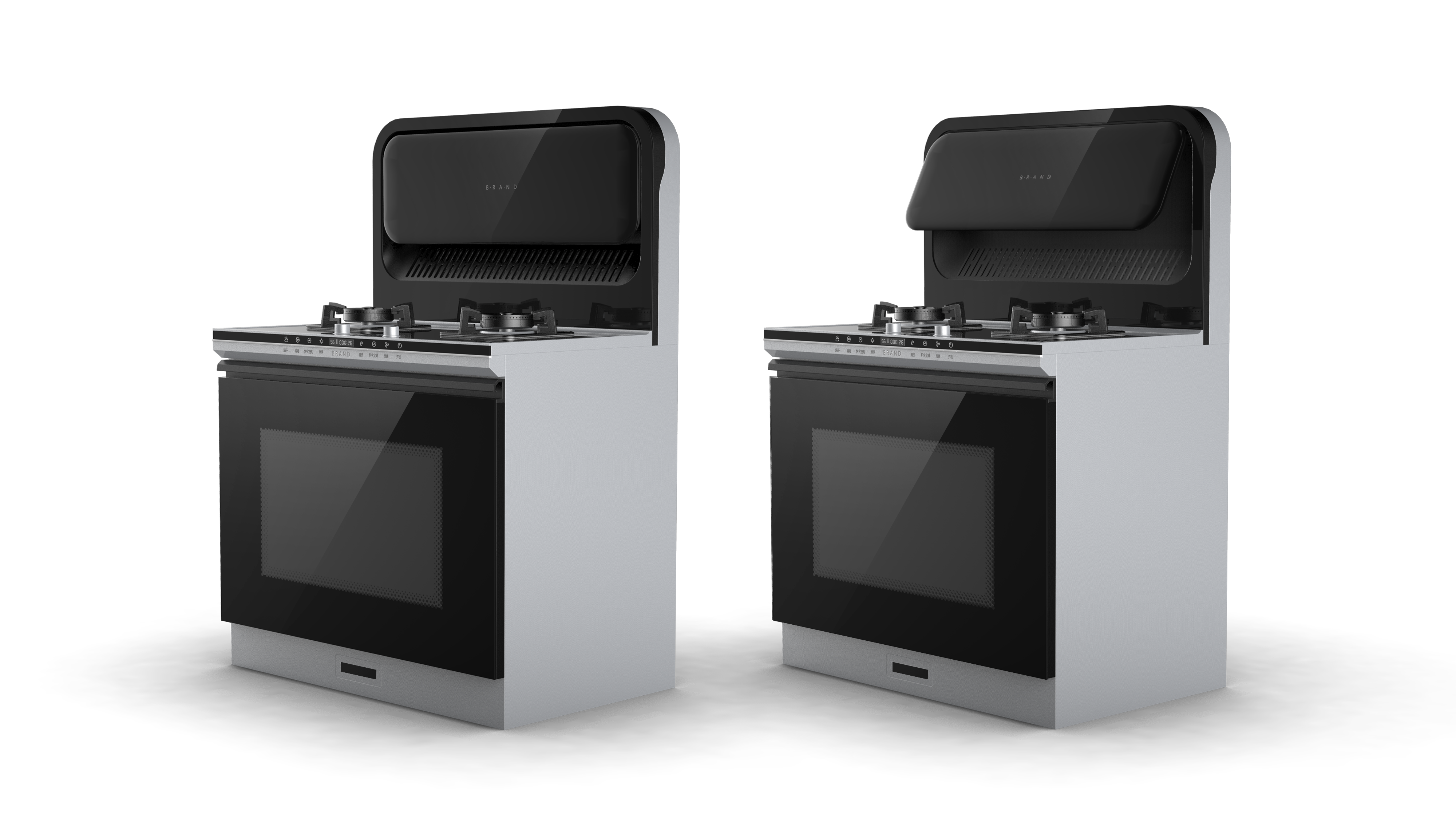 Integrated stove，Lampblack machine，