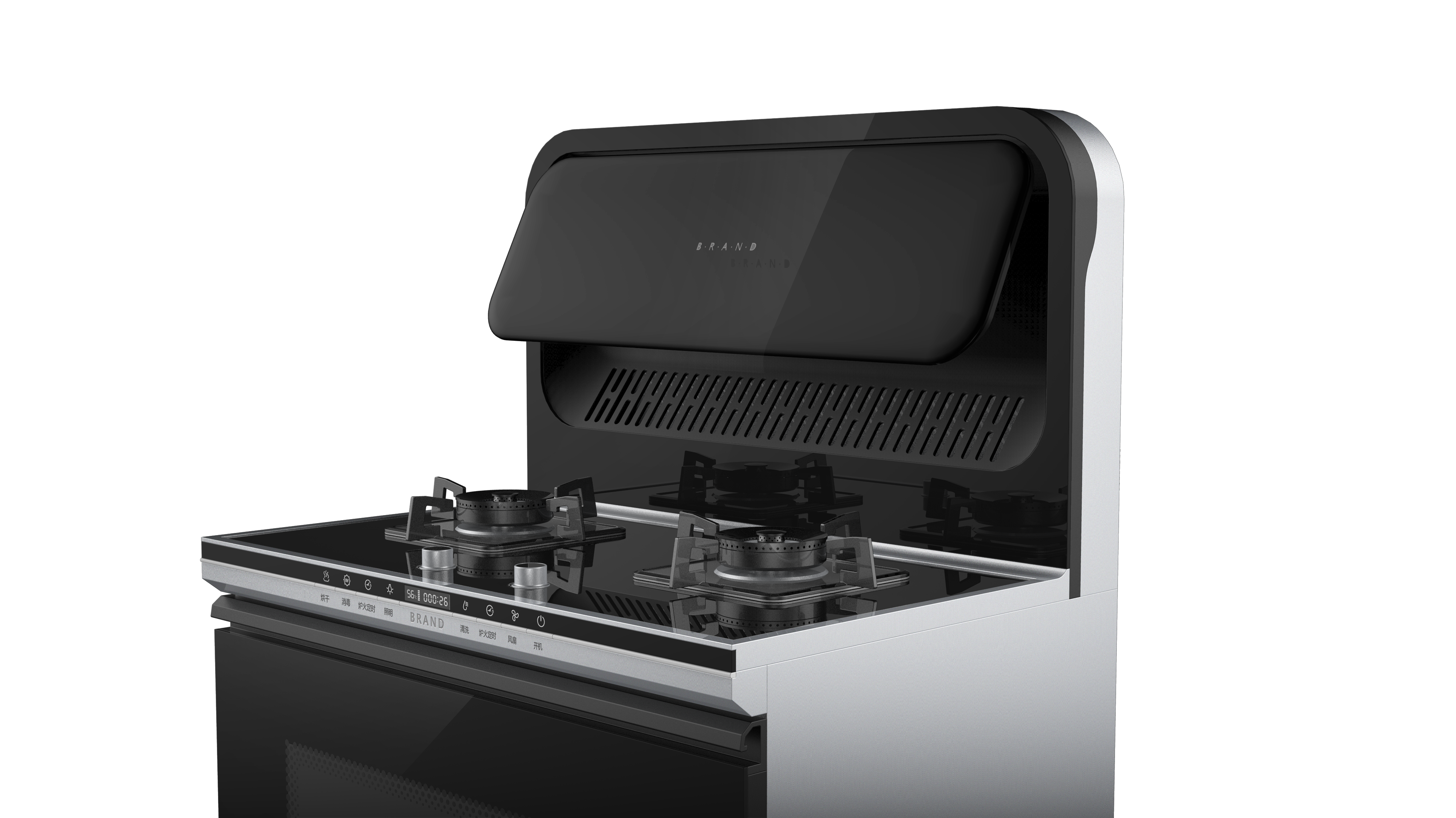 Integrated stove，Lampblack machine，