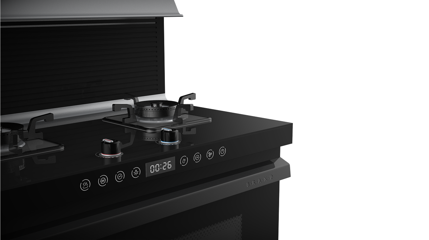 Integrated stove，Lampblack machine，