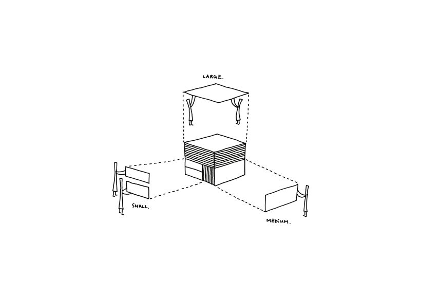 Post it note design，Cube post it notes，Sato Da，bookmark，Special shaped post it notes，