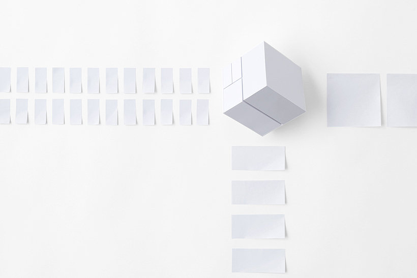 Post it note design，Cube post it notes，Sato Da，bookmark，Special shaped post it notes，