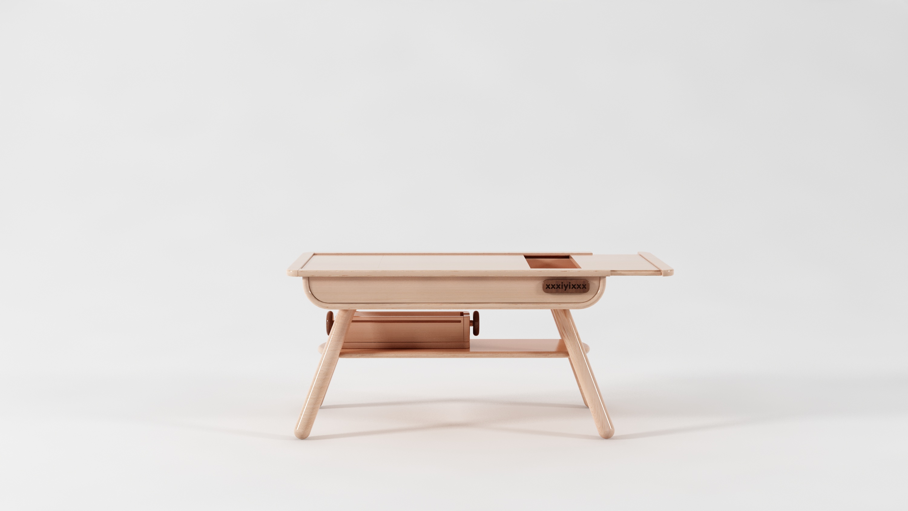 Children, furniture, solid wood, simple，