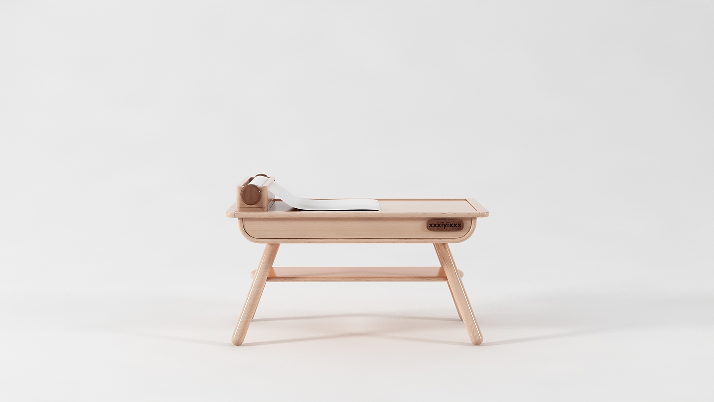 Children, furniture, solid wood, simple，