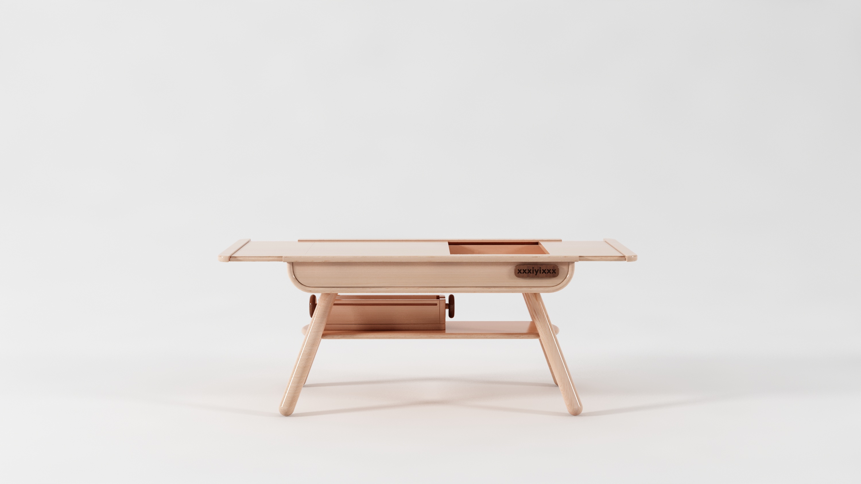 Children, furniture, solid wood, simple，