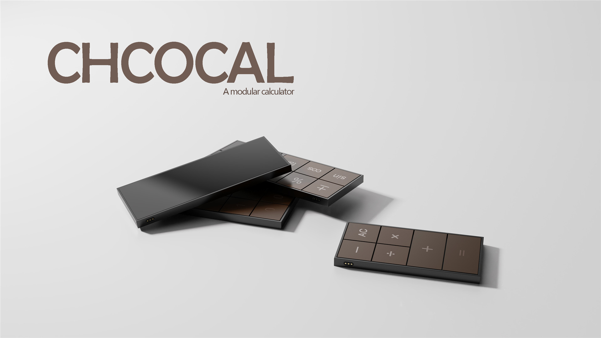 Undergraduate works collection，product design，industrial design，Calculator，Keyshot rendering，