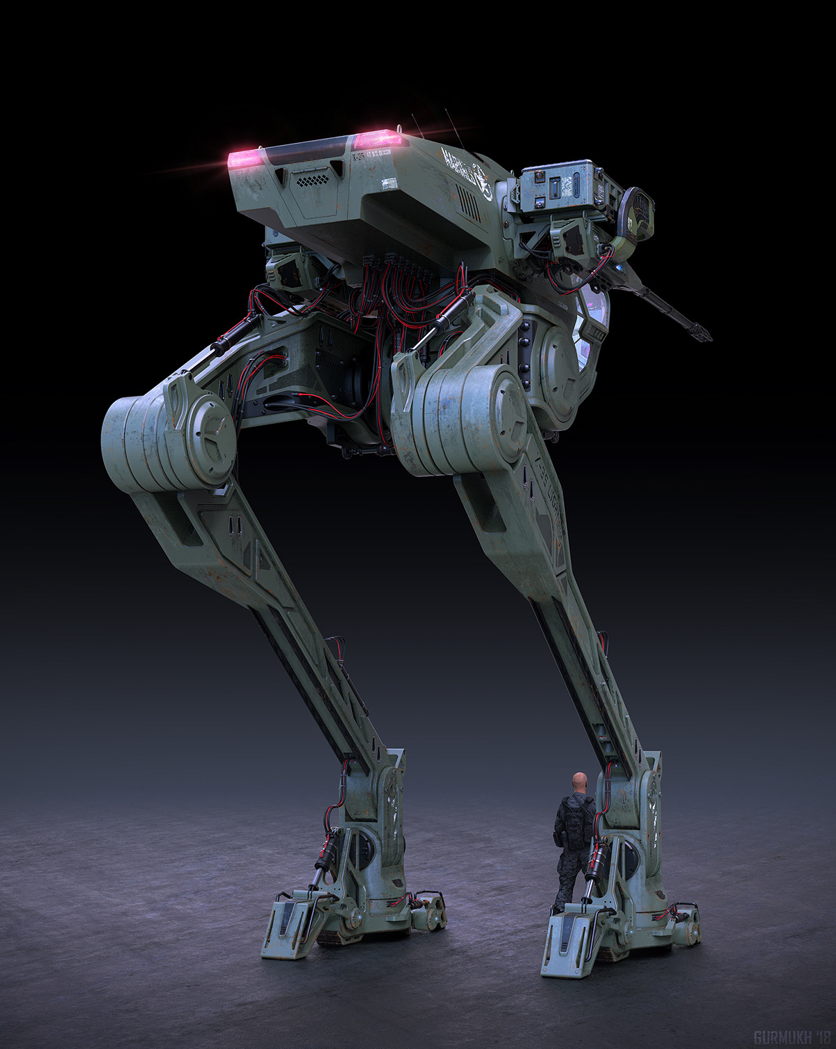 Mechanical attack vehicle，Military weapons，LIGHTNING M.A.V.，