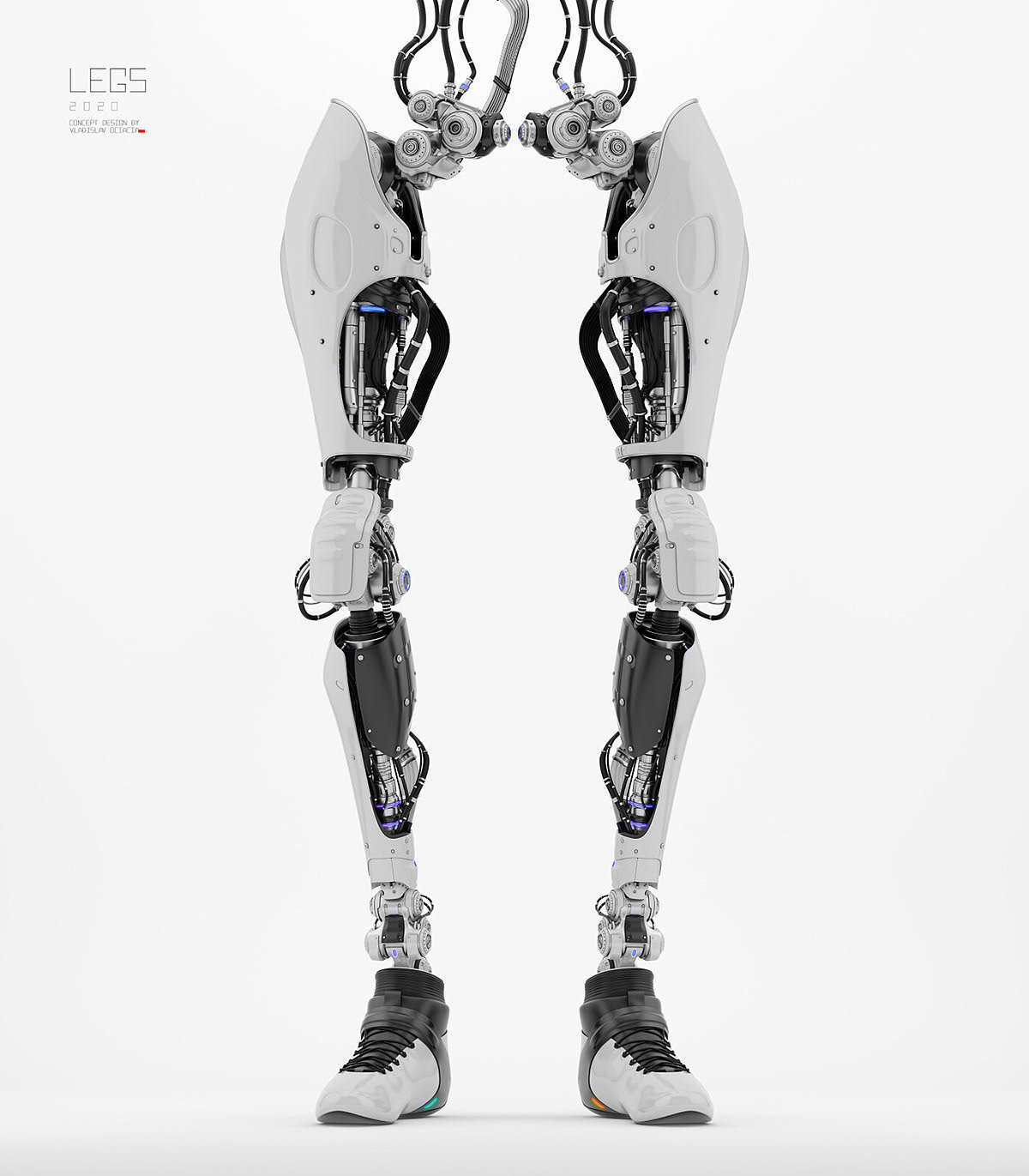 机械腿，技术，未来，科幻，