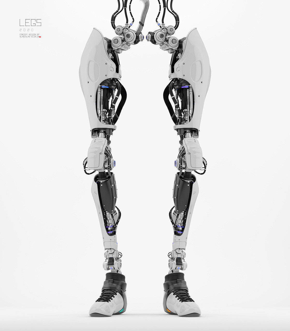 Mechanical leg，technology，future，science fiction，