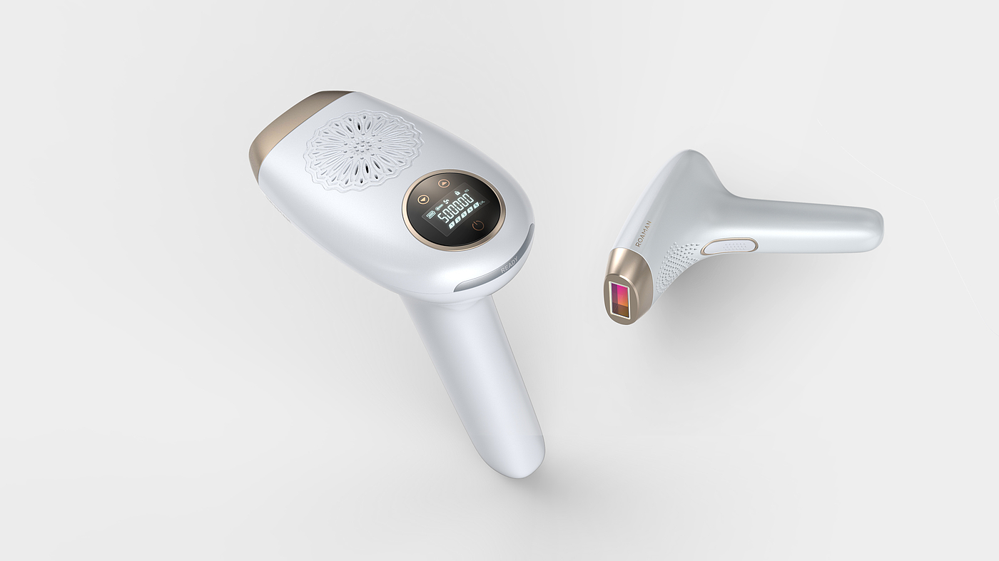 min design，Designer point of view，Personal care，Laser hair removal instrument，