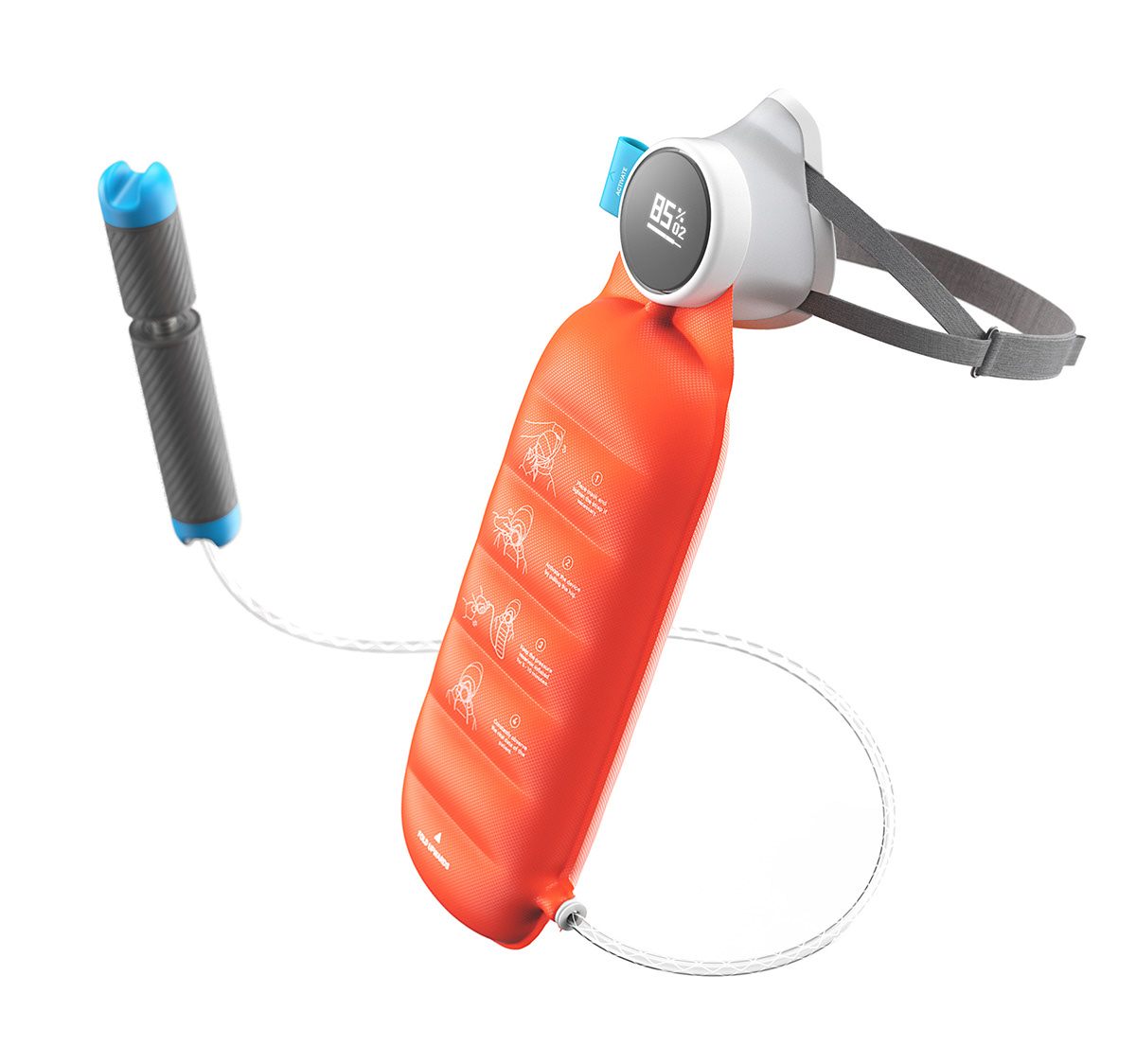 equipment，face shield，Oxygen inhalation，High altitude，