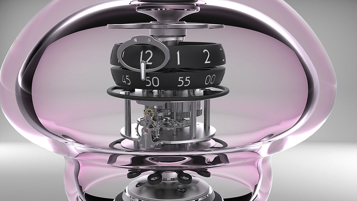 Clock，Glass，jellyfish，Dual configuration，
