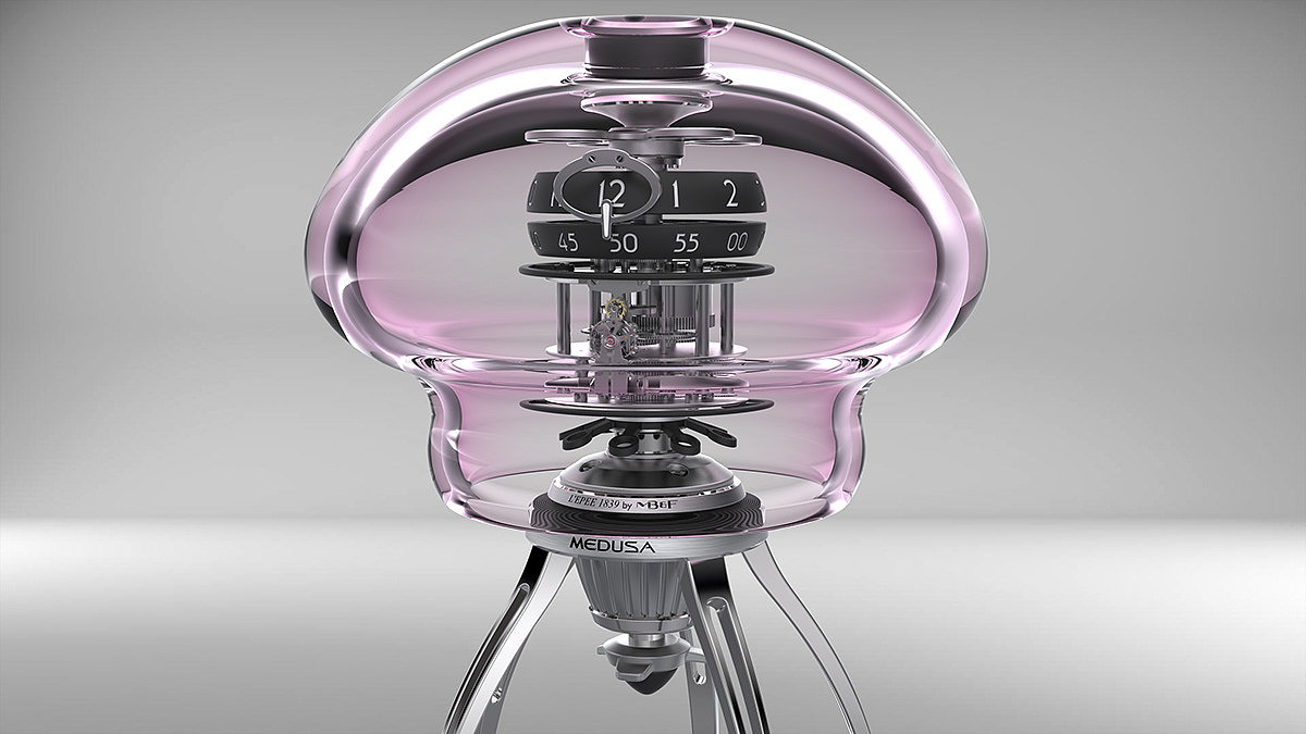 Clock，Glass，jellyfish，Dual configuration，