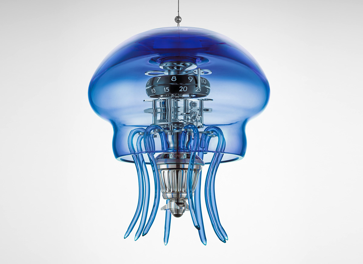 Clock，Glass，jellyfish，Dual configuration，
